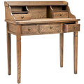 Bureau secrétaire à cinq tiroirs