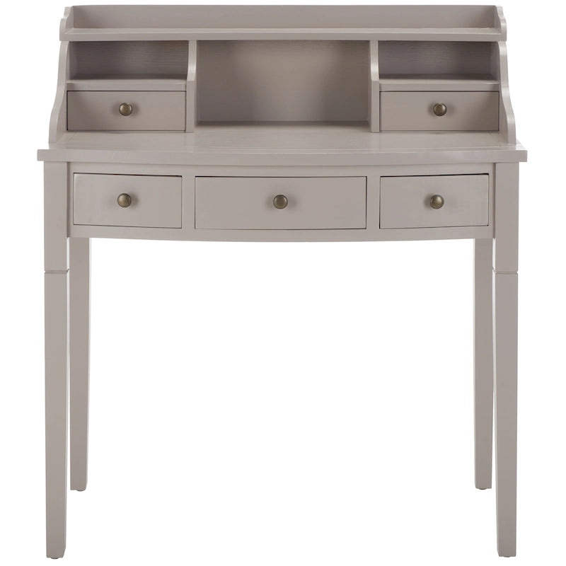 Bureau secrétaire à cinq tiroirs