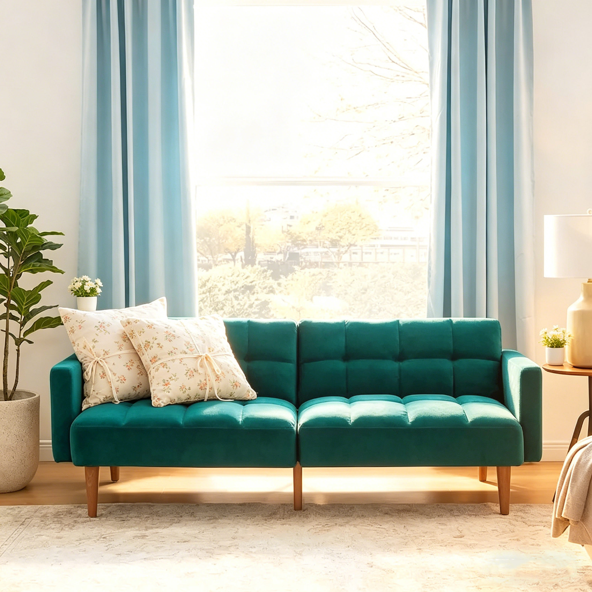 Canapé-lit convertible futon