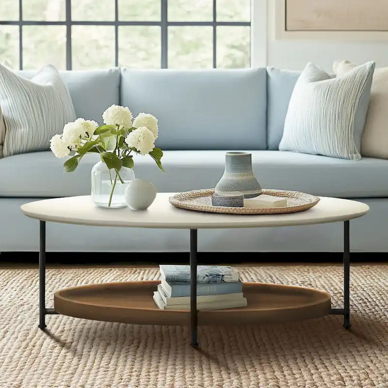 Table basse couleur naturelle