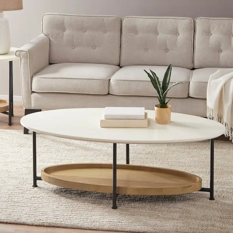 Table basse couleur naturelle