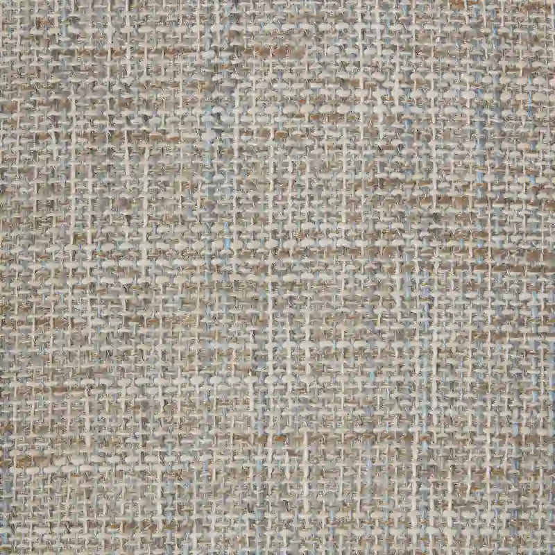 Fauteuil pivotant tapissé en tissu avec accoudoirs incurvés