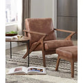 Chaise en bois moderne médiévale
