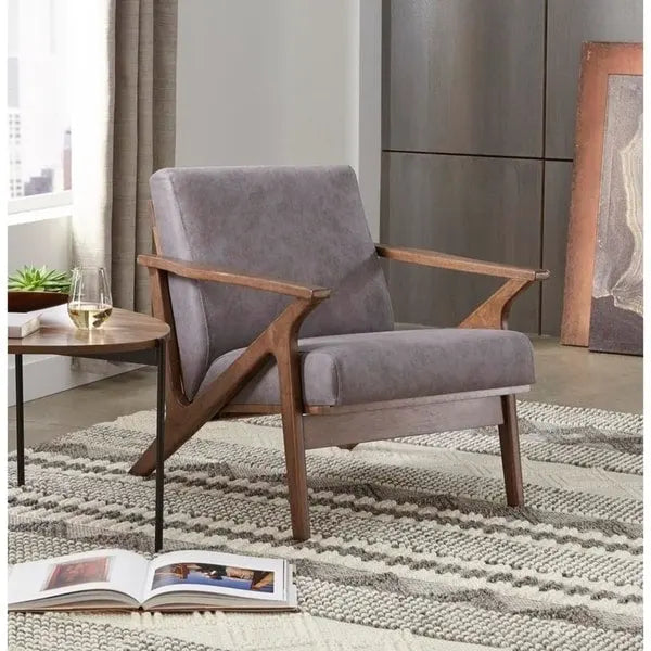 Chaise en bois moderne médiévale