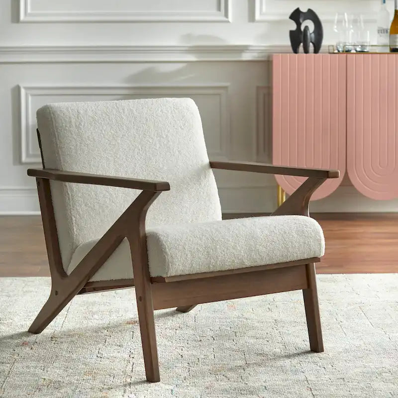 Chaise en bois moderne médiévale