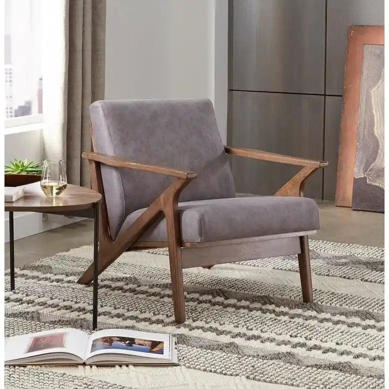 Chaise en bois moderne médiévale