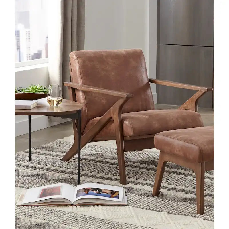 Chaise en bois moderne médiévale