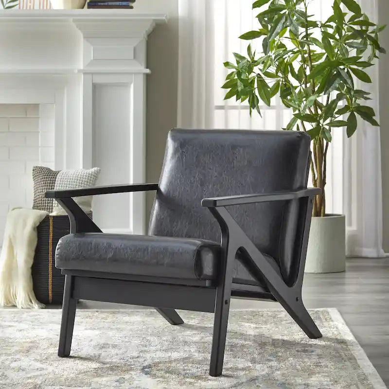 Chaise en bois moderne médiévale