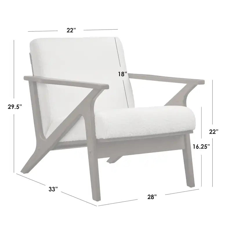 Chaise en bois moderne médiévale