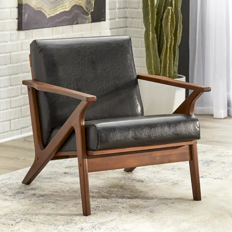 Chaise en bois moderne médiévale