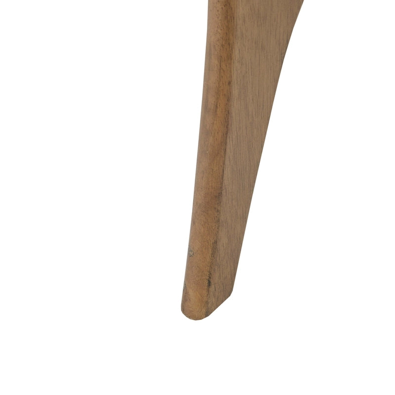 Table d'appoint triangulaire en bois massif