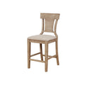 Tabourets de bar en rotin tressé de style rustique