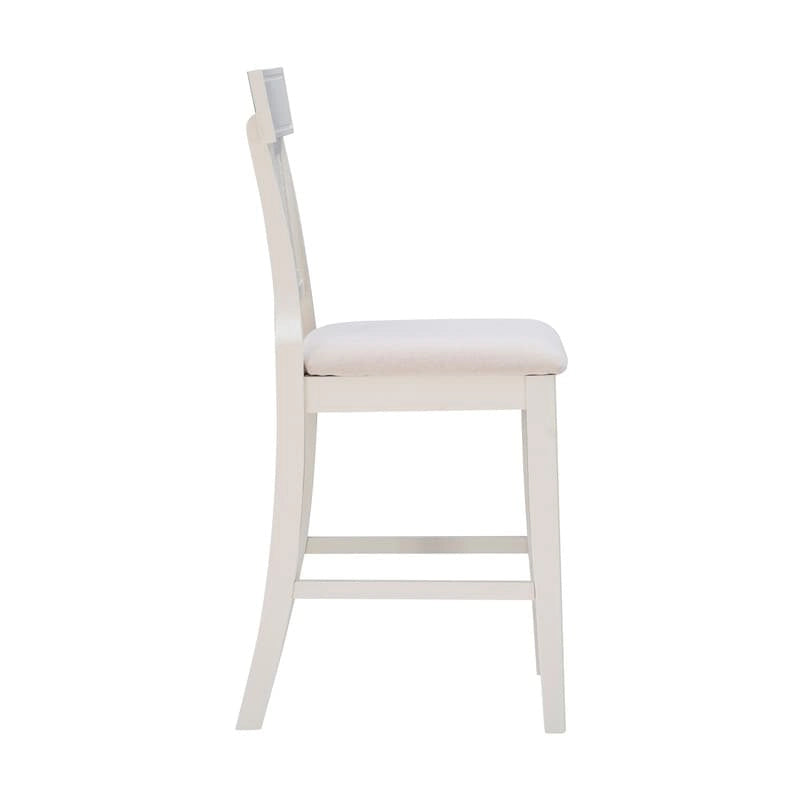 Tabourets de bar en rotin tressé de style rustique