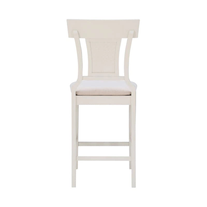 Tabourets de bar en rotin tressé de style rustique