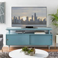 Meuble TV moderne en bois de style médiéval