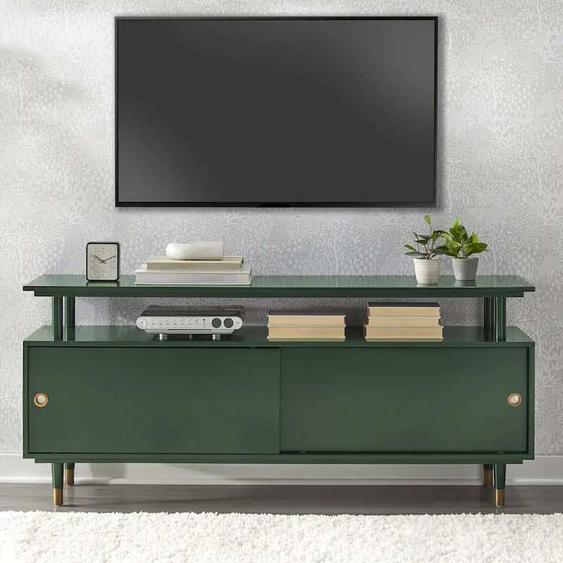 Meuble TV moderne en bois de style médiéval