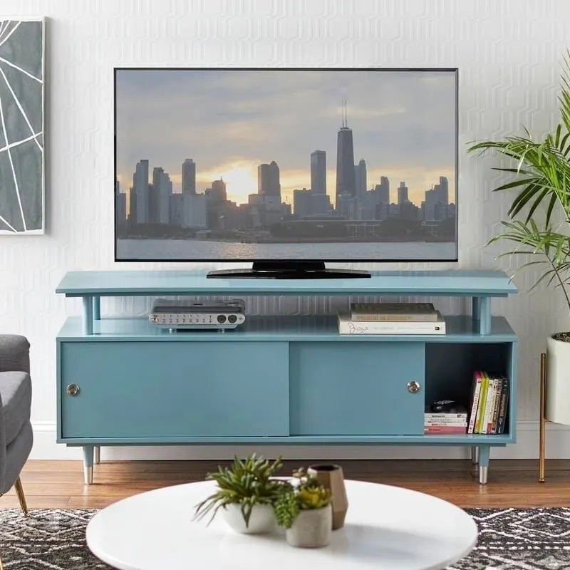 Meuble TV moderne en bois de style médiéval