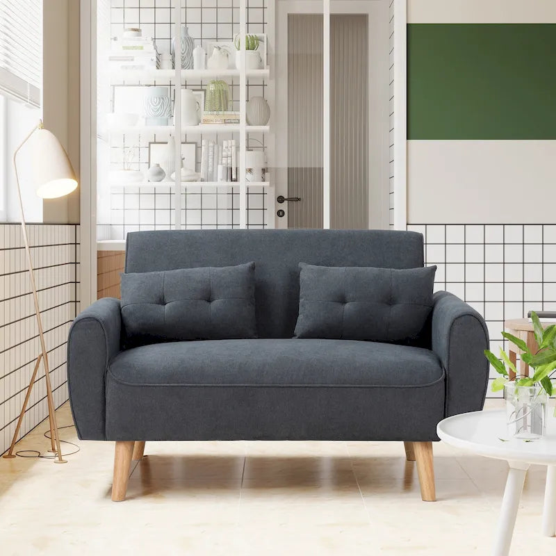 Futzca 47  Modern Loveseat Sofa