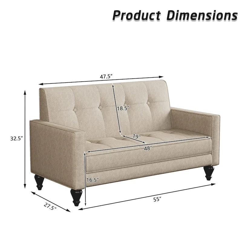 Canapé deux places / Mini canapé / Banquette deux places