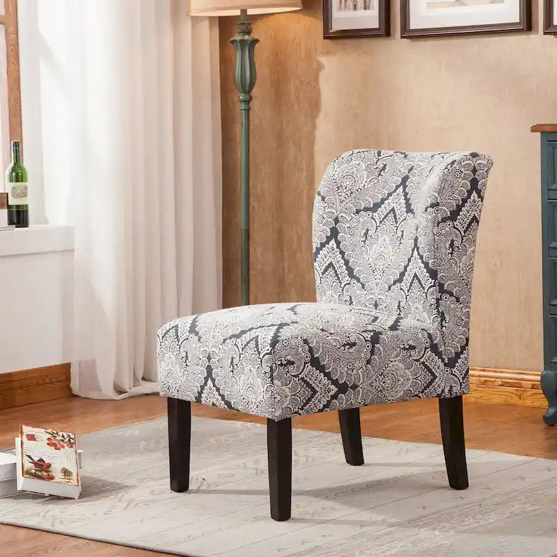 Le fauteuil d'appoint sans accoudoirs rembourré Curated Nomad Pavilion