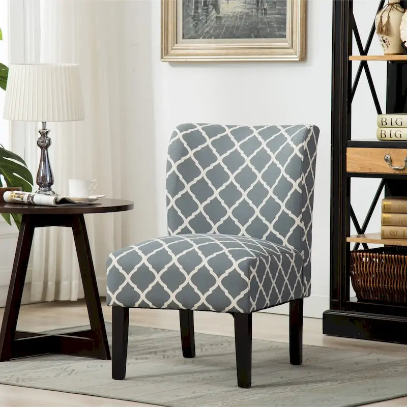 Le fauteuil d'appoint sans accoudoirs rembourré Curated Nomad Pavilion