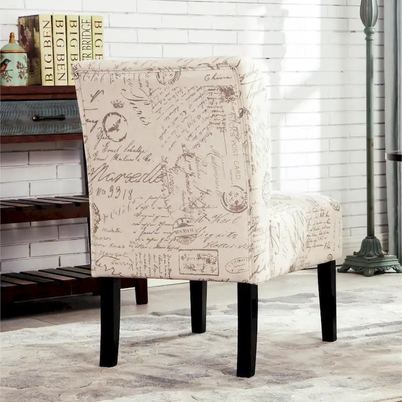 Le fauteuil d'appoint sans accoudoirs rembourré Curated Nomad Pavilion
