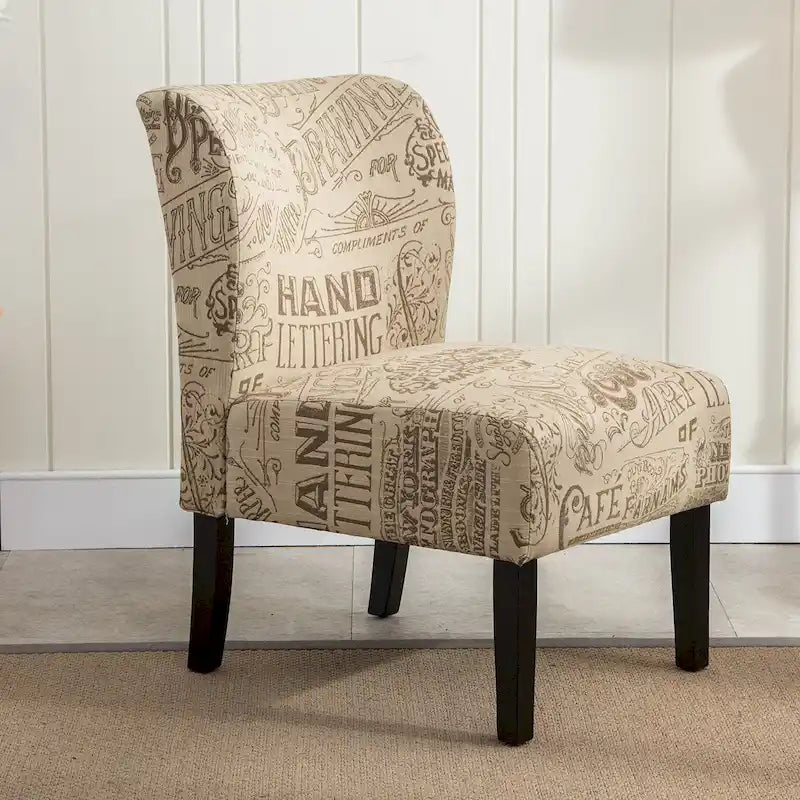 Le fauteuil d'appoint sans accoudoirs rembourré Curated Nomad Pavilion