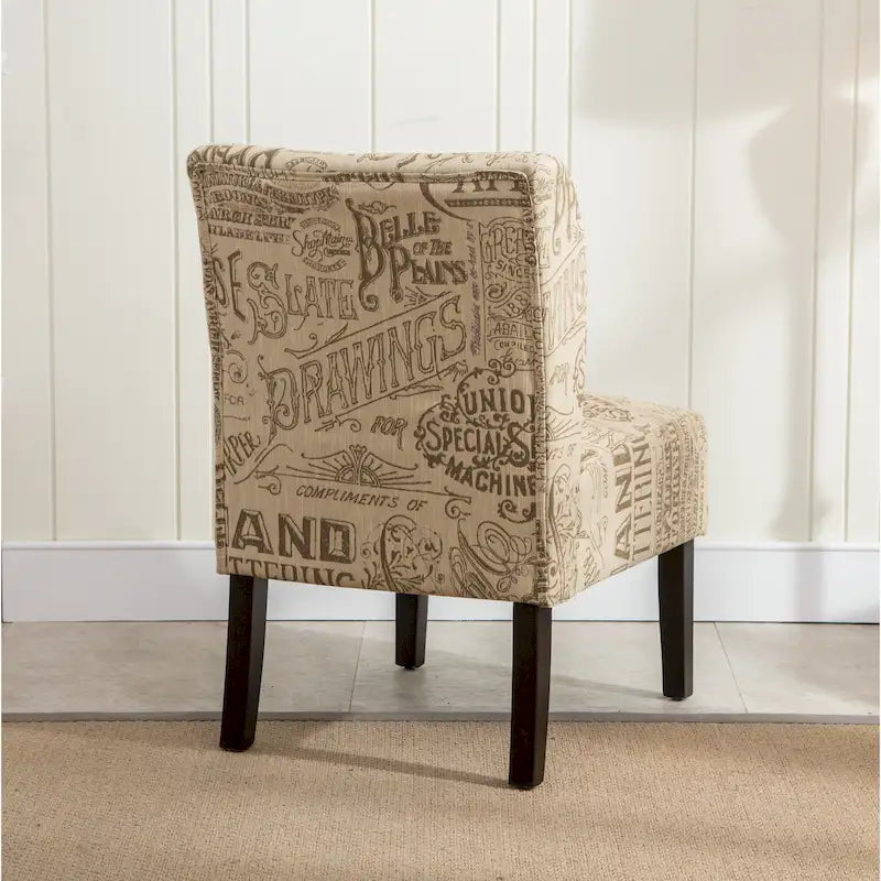 Le fauteuil d'appoint sans accoudoirs rembourré Curated Nomad Pavilion