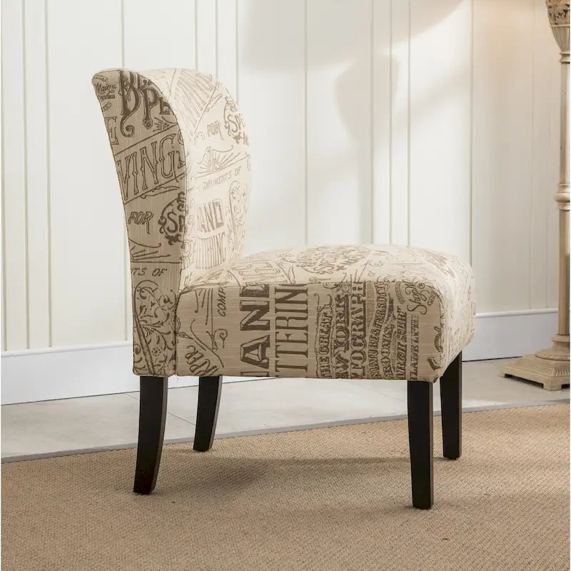 Le fauteuil d'appoint sans accoudoirs rembourré Curated Nomad Pavilion