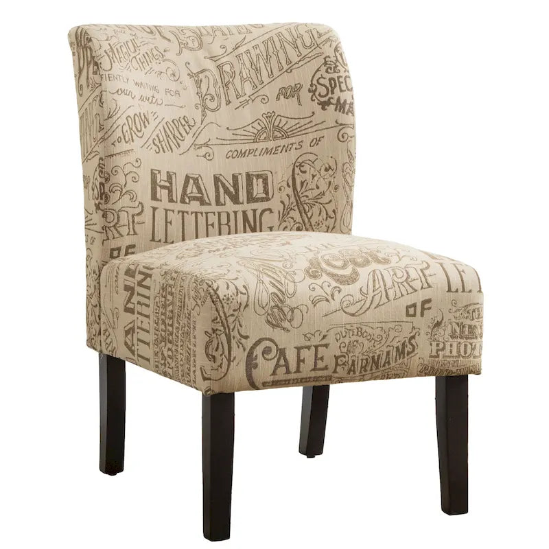Le fauteuil d'appoint sans accoudoirs rembourré Curated Nomad Pavilion