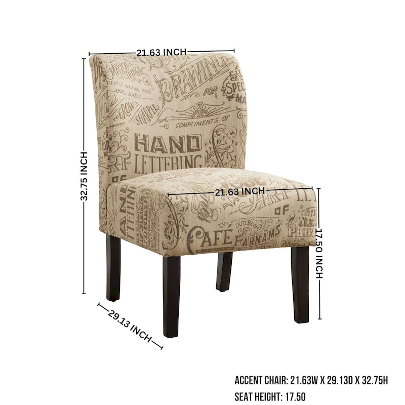 Le fauteuil d'appoint sans accoudoirs rembourré Curated Nomad Pavilion