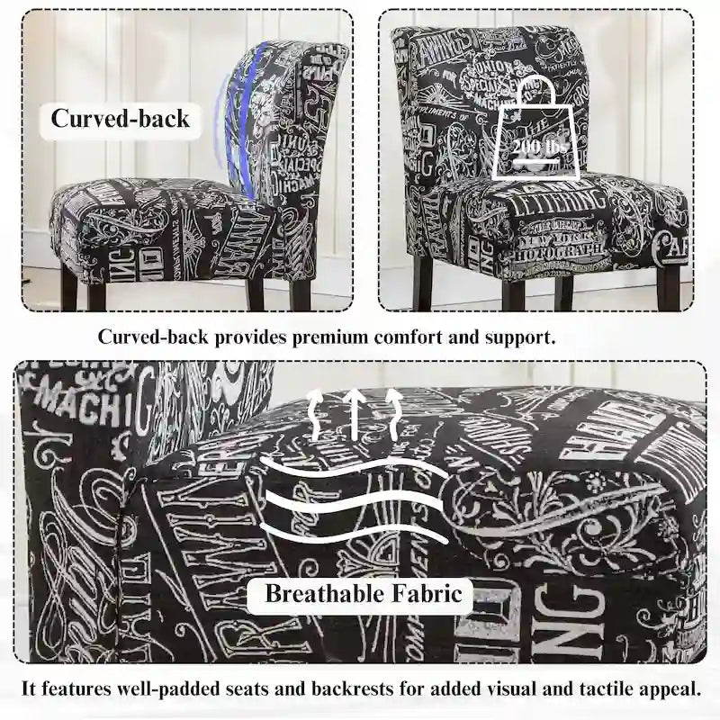 Le fauteuil d'appoint sans accoudoirs rembourré Curated Nomad Pavilion