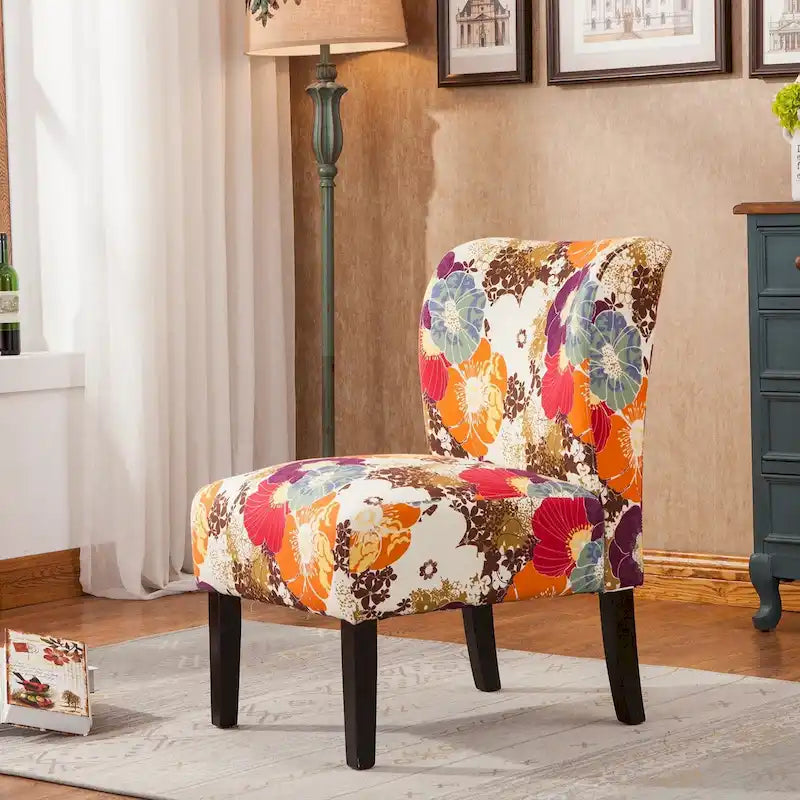 Le fauteuil d'appoint sans accoudoirs rembourré Curated Nomad Pavilion