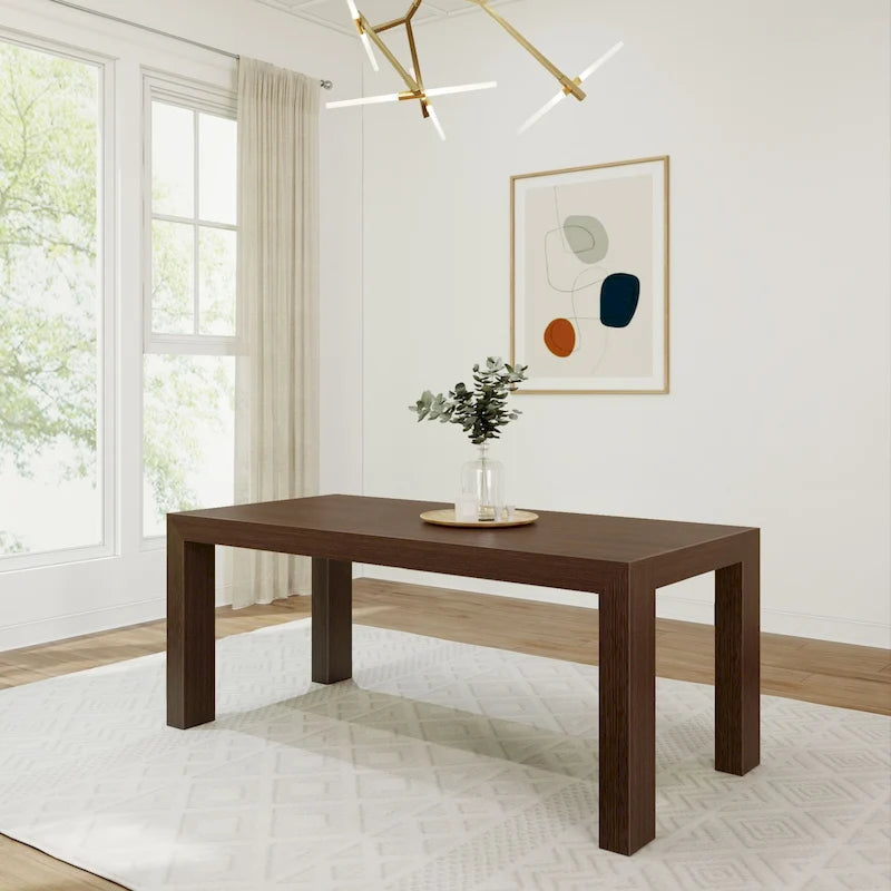 Table à manger rectangulaire moderne