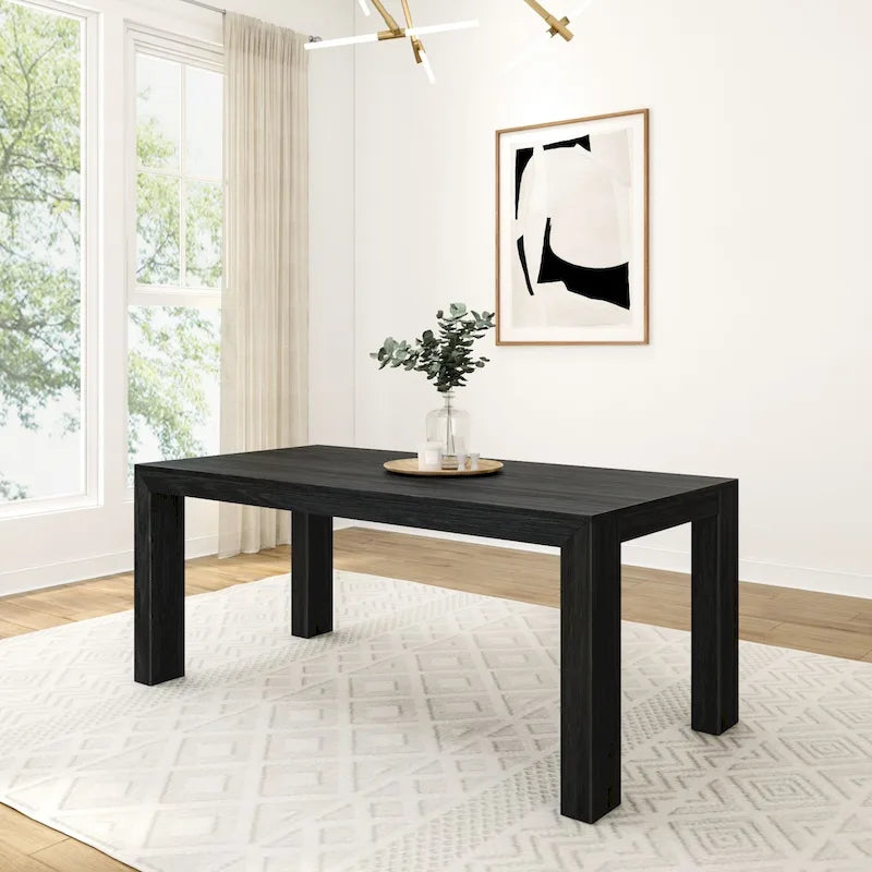 Table à manger rectangulaire moderne