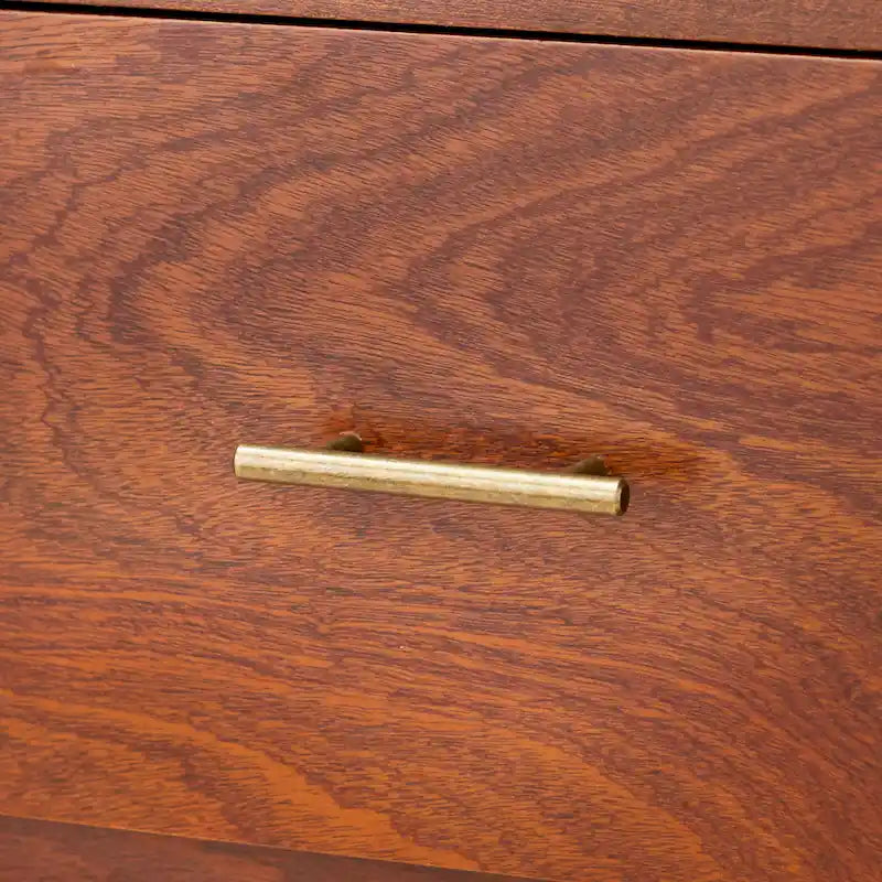 Bureau moderne de style médiéval à double tiroir