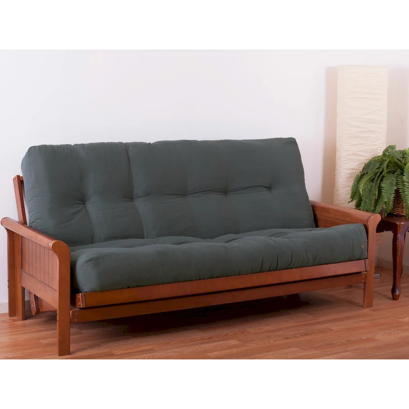Matelas de futon en sergé épais de 9 pouces (jumeau, grand ou très grand)