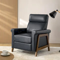 Fauteuil inclinable électrique moderne en cuir avec port USB