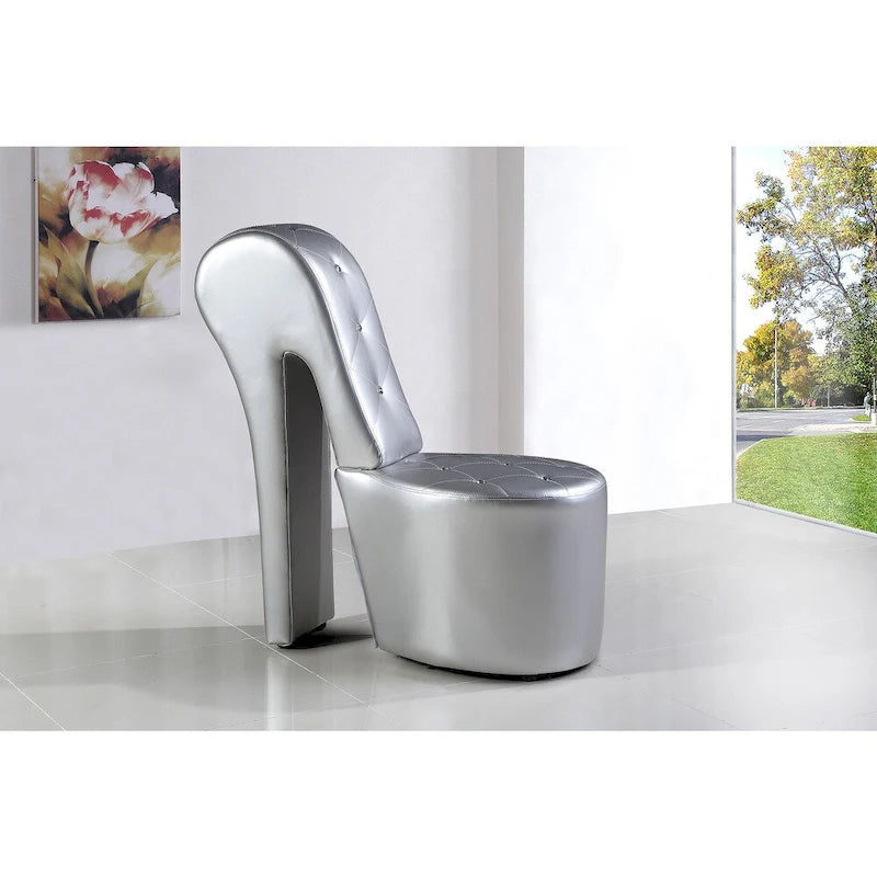 Fauteuil inclinable à talon haut et coussiné