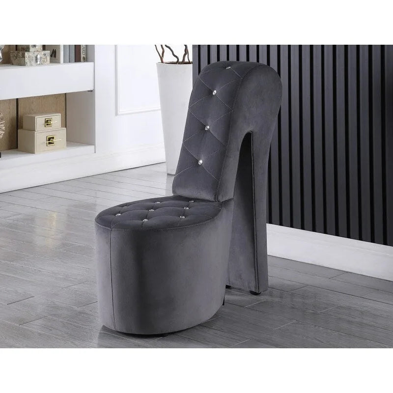 Fauteuil inclinable à talon haut et coussiné