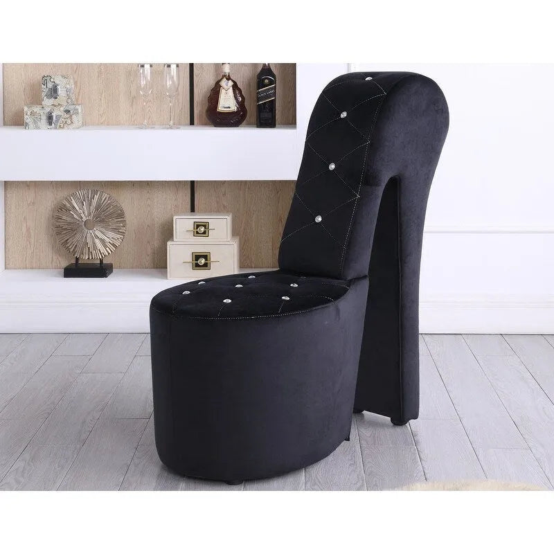 Fauteuil inclinable à talon haut et coussiné
