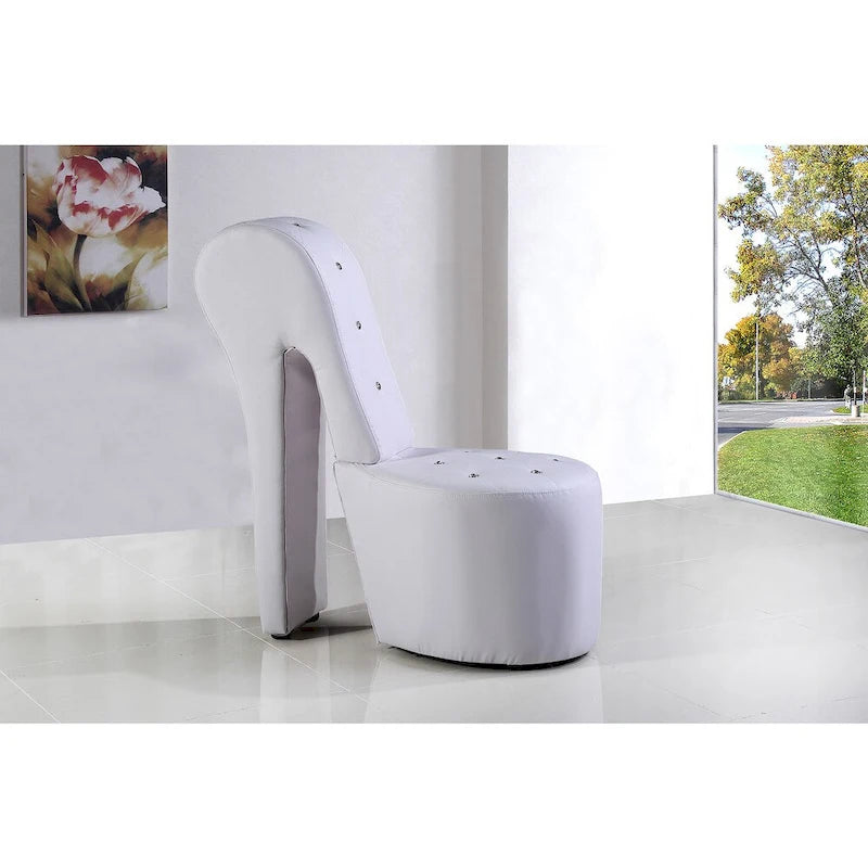 Fauteuil inclinable à talon haut et coussiné