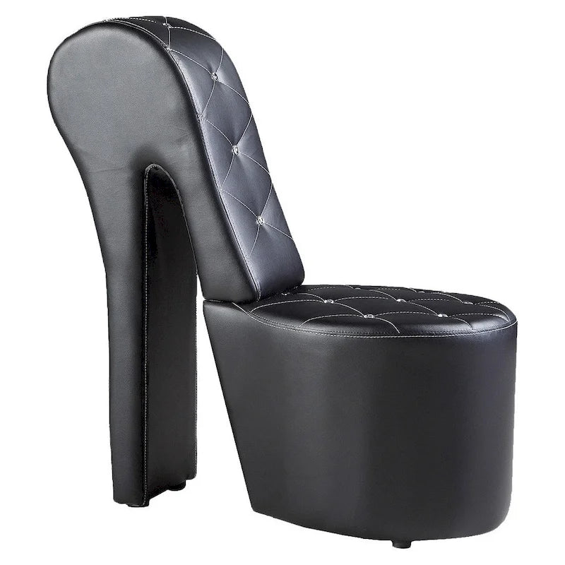 Fauteuil inclinable à talon haut et coussiné