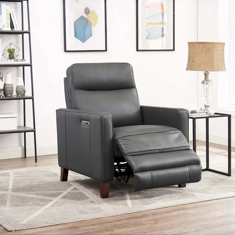 Fauteuil inclinable zéro gravité avec appui-tête électrique
