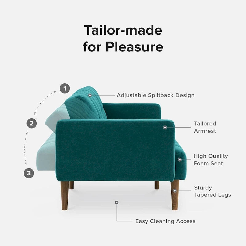 Canapé-lit convertible futon