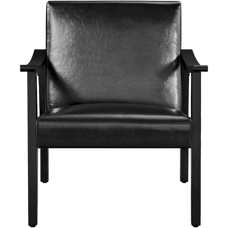 Fauteuil rembourré — Fauteuil en tissu bouclette