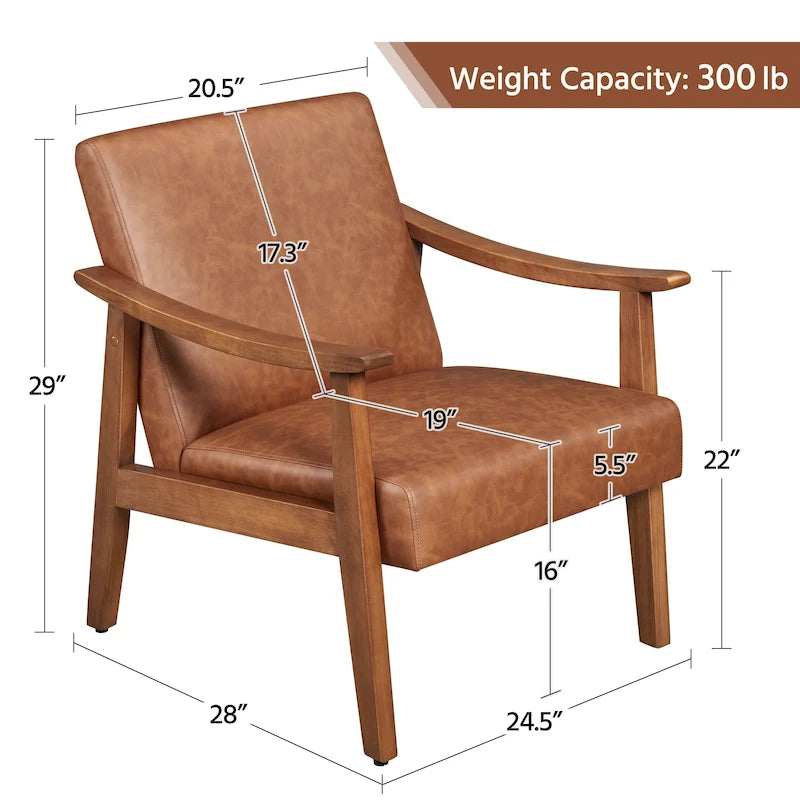 Fauteuil rembourré — Fauteuil en tissu bouclette