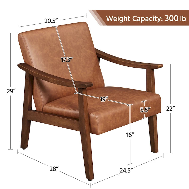 Fauteuil rembourré — Fauteuil en tissu bouclette