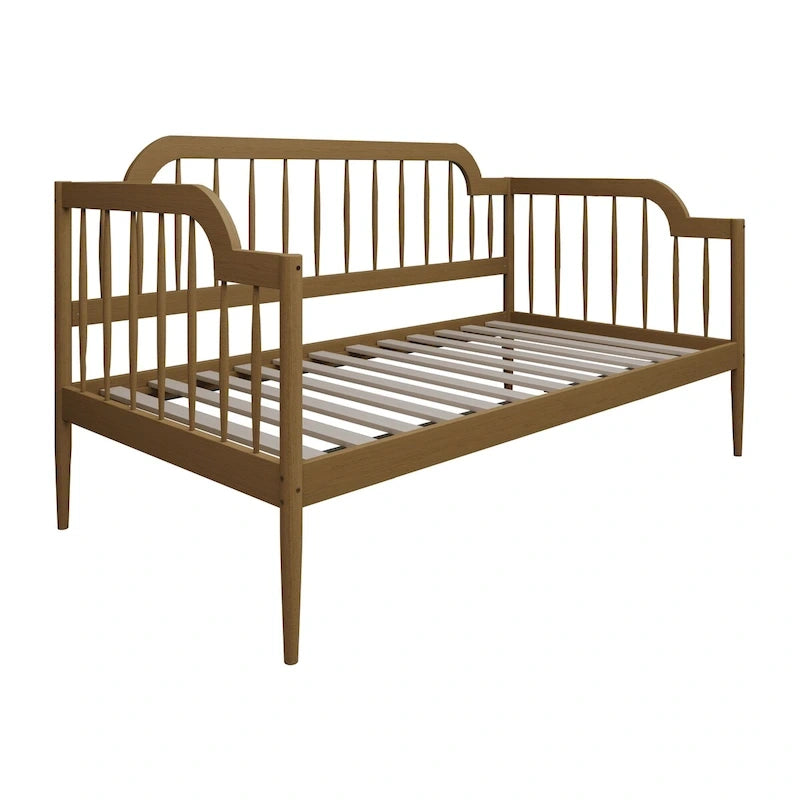 Canapé-lit double minimaliste en bois