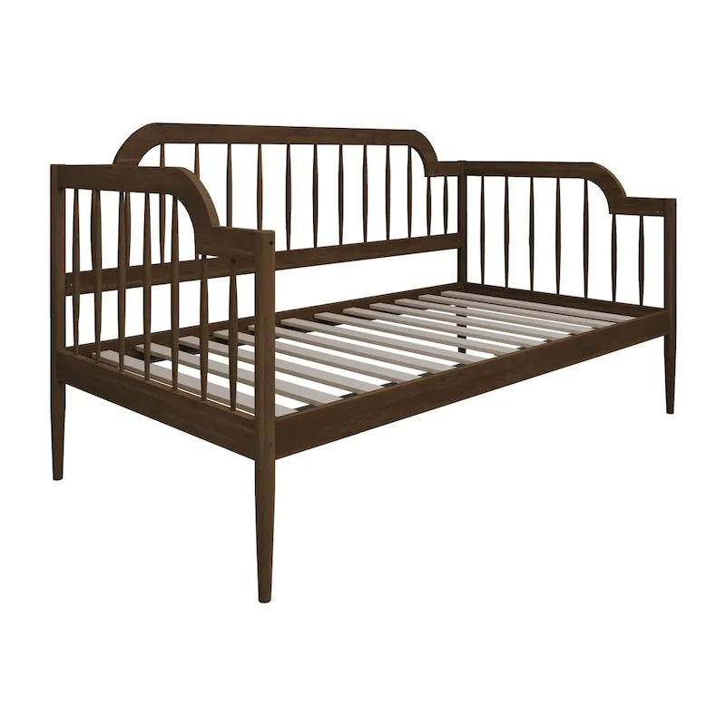 Canapé-lit double minimaliste en bois